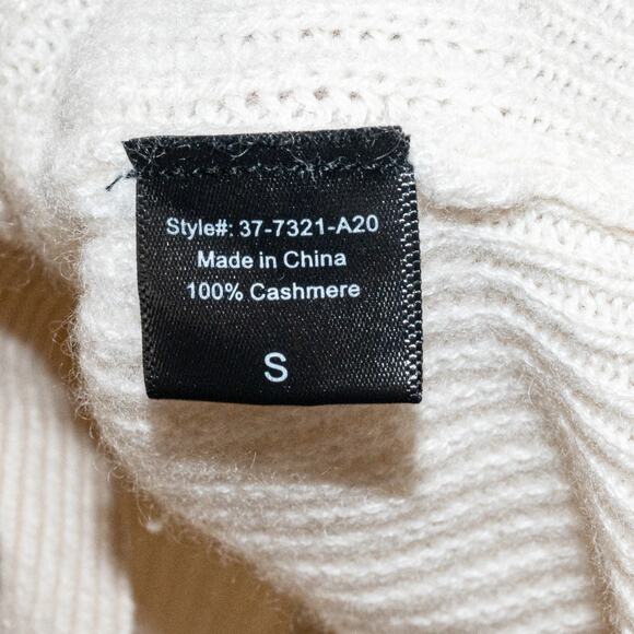 Jenni Kayne $495 Cashmere Cocoon Cardigan Sweater ribbed knit Small - Picture 9 of 9